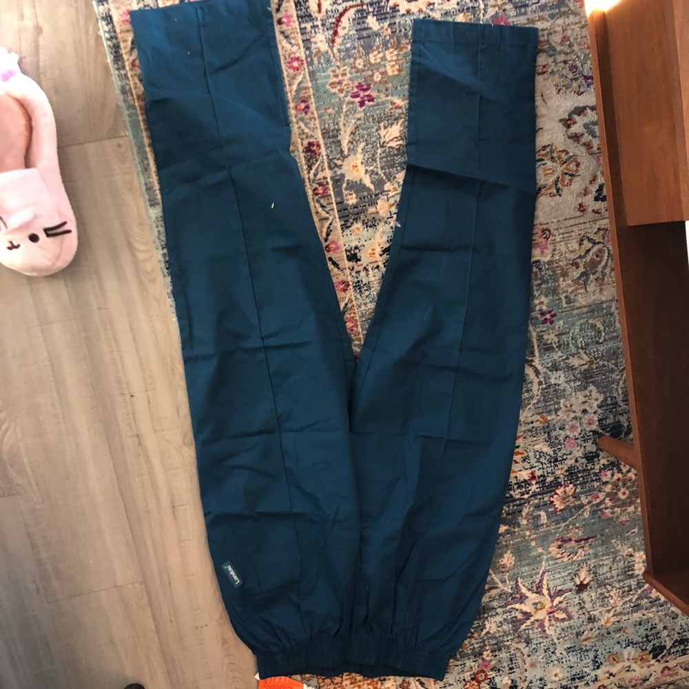 Brand new never worn navy scrub pants